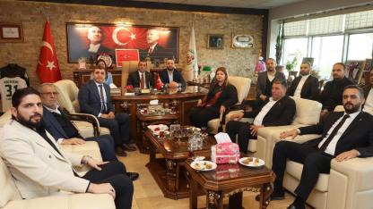 AK Parti Teşkilatından Reyhanlı Belediyesine Ziyaret