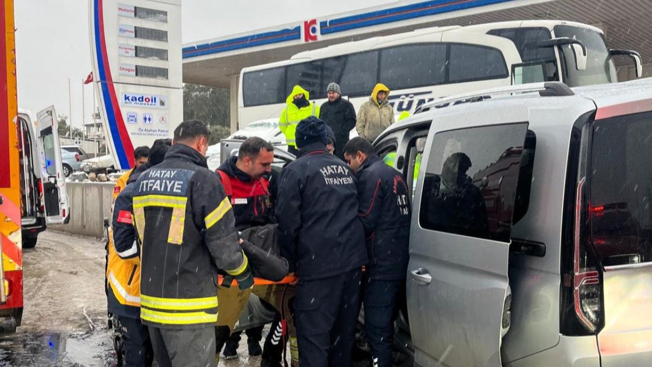 Antakya Ekinci Mahallesi’nde Trafik Kazası: 1 Yaralı