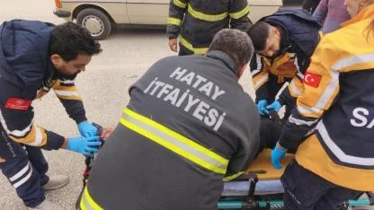 Antakya–İskenderun Yolunda Korkutan Kaza