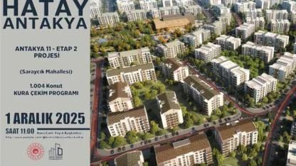 Antakya Saraycık Mahallesi’nde Kura Heyecanı