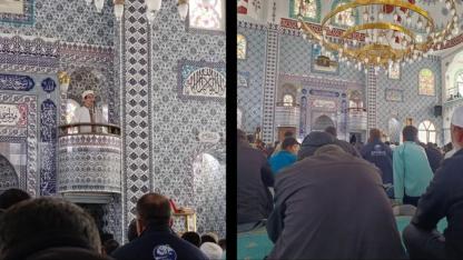 Antakya’da Öğrenciler Cuma Hutbesi İrad Etti