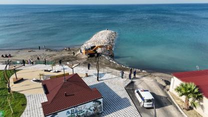 Arsuz’a 70 Metrelik Mendirek