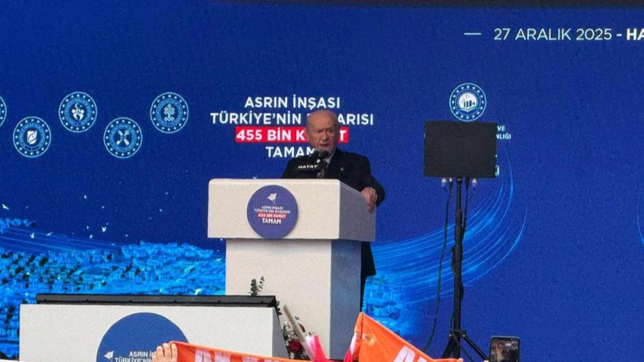 Bahçeli: Günümüzün Süleyman’ı Recep Tayyip Erdoğan