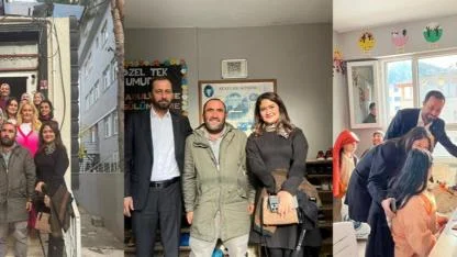 BAŞKAN YALÇIN ENGELLİLERLE BULUŞTU