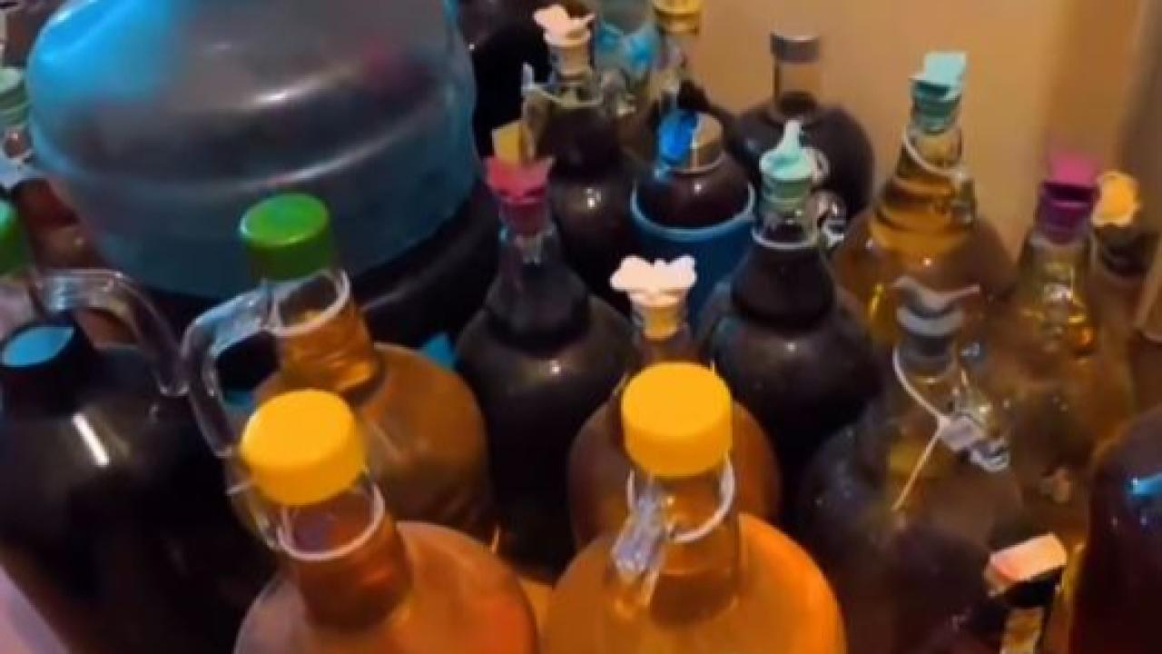 Binlerce Litre Kaçak İçki Ele Geçirildi