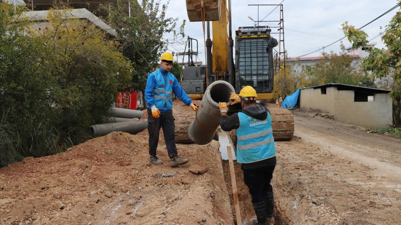 Çetenli Mahallesi’nin Altyapısı Yenileniyor