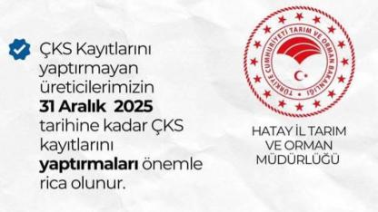 ÇKS Başvurularında Son Gün 31 Aralık