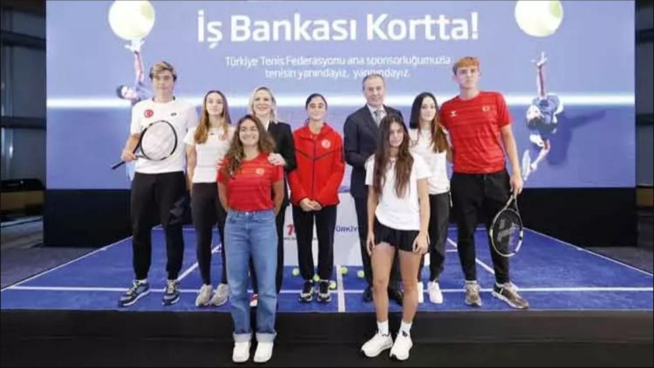 DEPREMZEDE ÇOCUKLAR TENİSLE TANIŞTI