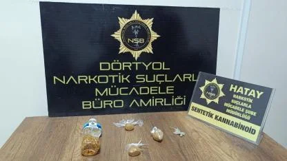 Dörtyol ilçesinde uyuşturucu operasyonunda yakalanan zanlı tutuklandı