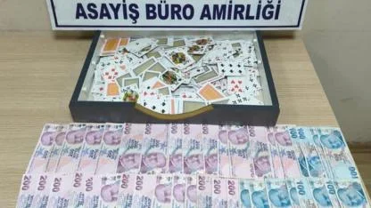 Dörtyol’da Kumar Baskını