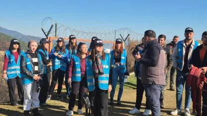 GENÇLER DOĞA  İÇİN SAHADA