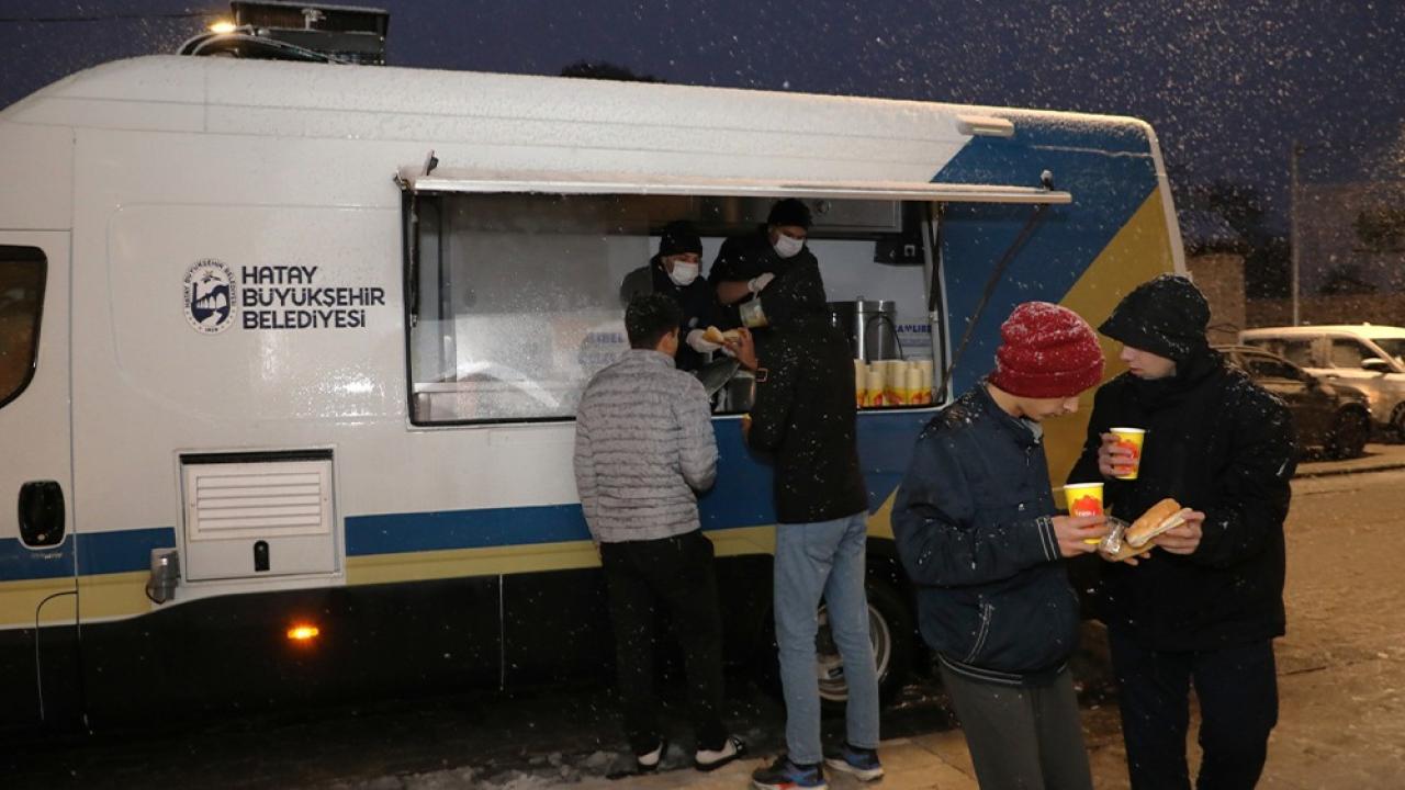 Habibi Neccar Camiinde, Ücretsiz Çorba Dağıtımı Gerçekleştirildi