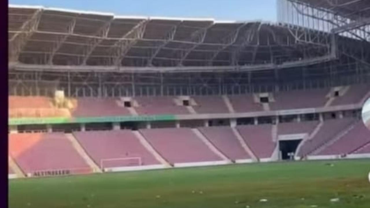 HATAY STADYUMU HAYATA DÖNÜYOR