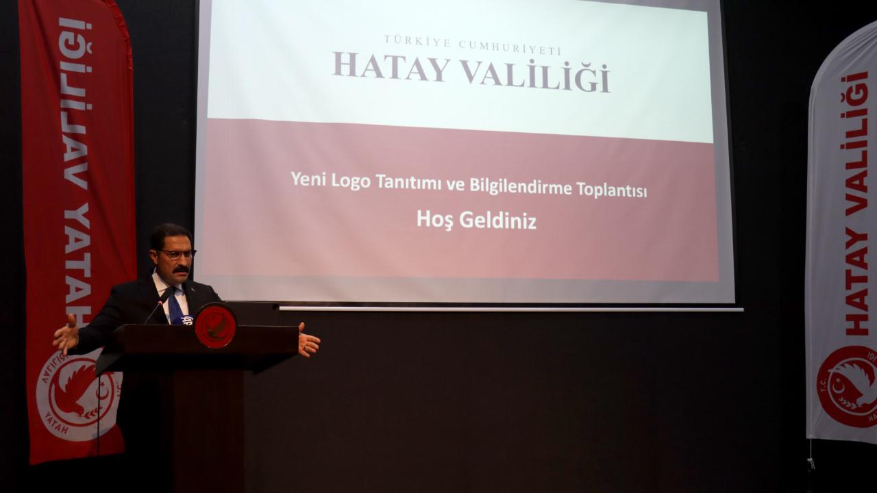 Hatay Valiliğinin Yeni Logosu Tanıtıldı