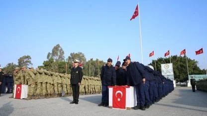 Hatay'da eğitimlerini tamamlayan 1279 acemi er yemin etti