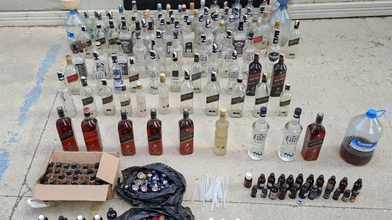 Hatay’da Kaçak Alkole Büyük Darbe!
