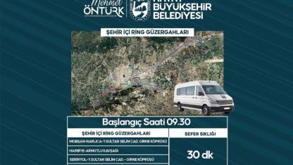 HBB’den Törene Ücretsiz Ulaşım Desteği