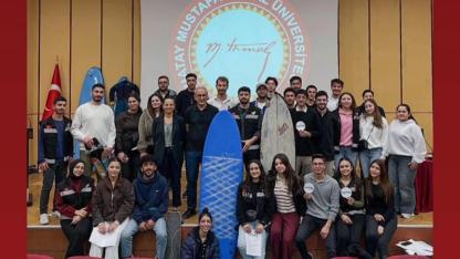 HMKÜ’de Sörf ve Kaykay Tanıtım Semineri Yoğun İlgi Gördü