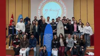 HMKÜ’de Sörf ve Kaykay Tanıtım Semineri Yoğun İlgi Gördü