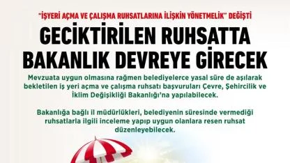 İşyeri Açma Ruhsatlarında Yeni Dönem