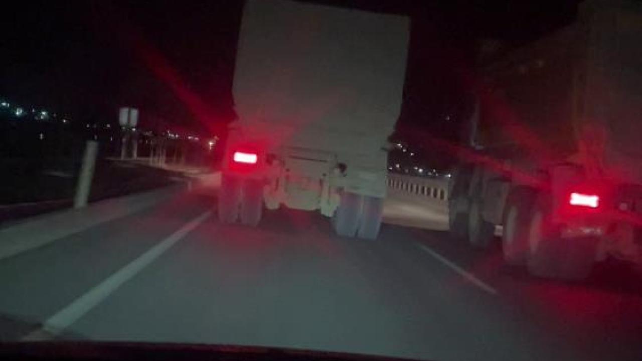 Kamyonların Yarışı Kamerada