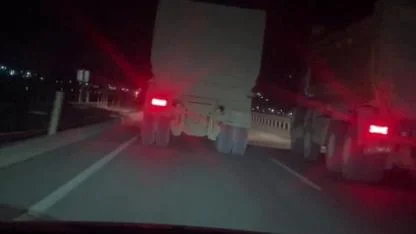 Kamyonların Yarışı Kamerada