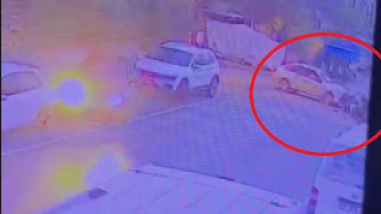 Kaza Anı Kameraya Yansıdı