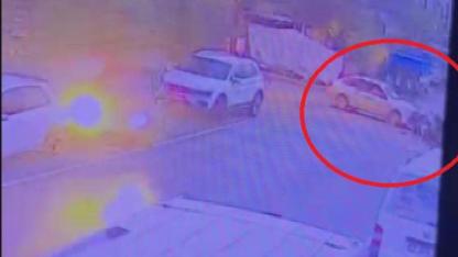 Kaza Anı Kameraya Yansıdı