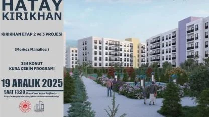 Kırıkhan’da 354 Konut Sahibini Buluyor