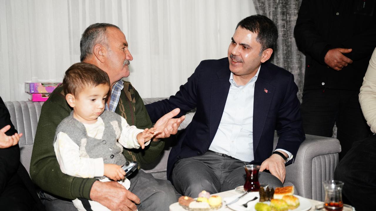 KURUM AFET KONUTLARINI İNCELEDİ