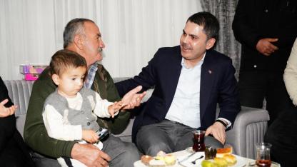 KURUM AFET KONUTLARINI İNCELEDİ