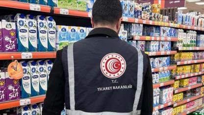 Marketlerde "fahiş fiyat artışı" denetimi yapıldı