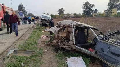 Minibüsle Çarpışan TOFAŞ, Hurdaya Döndü