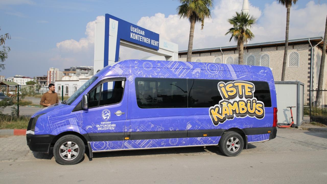 Öğrenciler KAMBÜS ile Mutlu