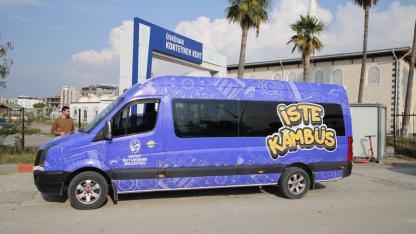 Öğrenciler KAMBÜS ile Mutlu