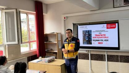 ÖĞRENCİLERE  EĞİTİM VERİLDİ