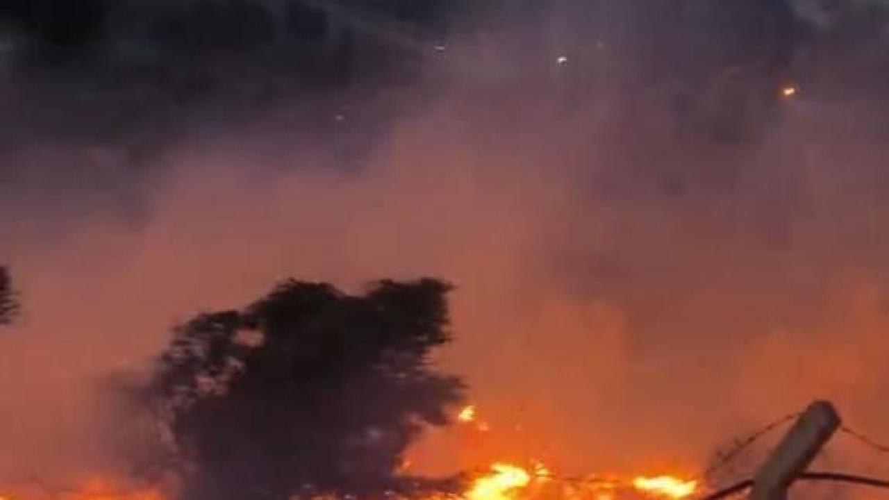 Otluk Alanda Çıkan Yangın Söndürüldü