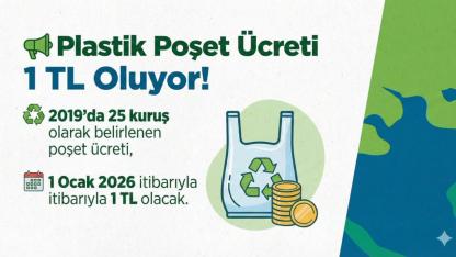 Plastik Poşet 1 TL Olacak