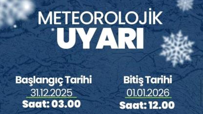 Hatay İçin Kar ve Fırtına Uyarısı!