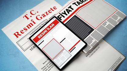 Resmî İlan Fiyat Tarifesi Onaylandı