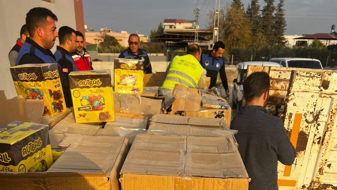 Reyhanlı’da 2 Ton Bozuk Gıda İmha Edildi