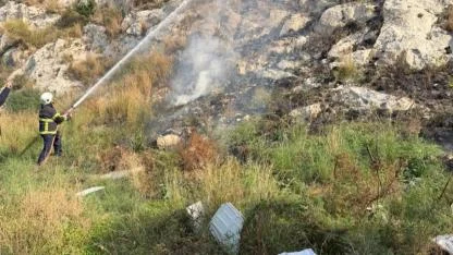 Samandağ’da Makilik Alan Yangını Korkuttu