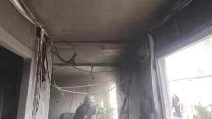 Serinyol’daki Kore Konteyner Kent’te Korkutan Yangın