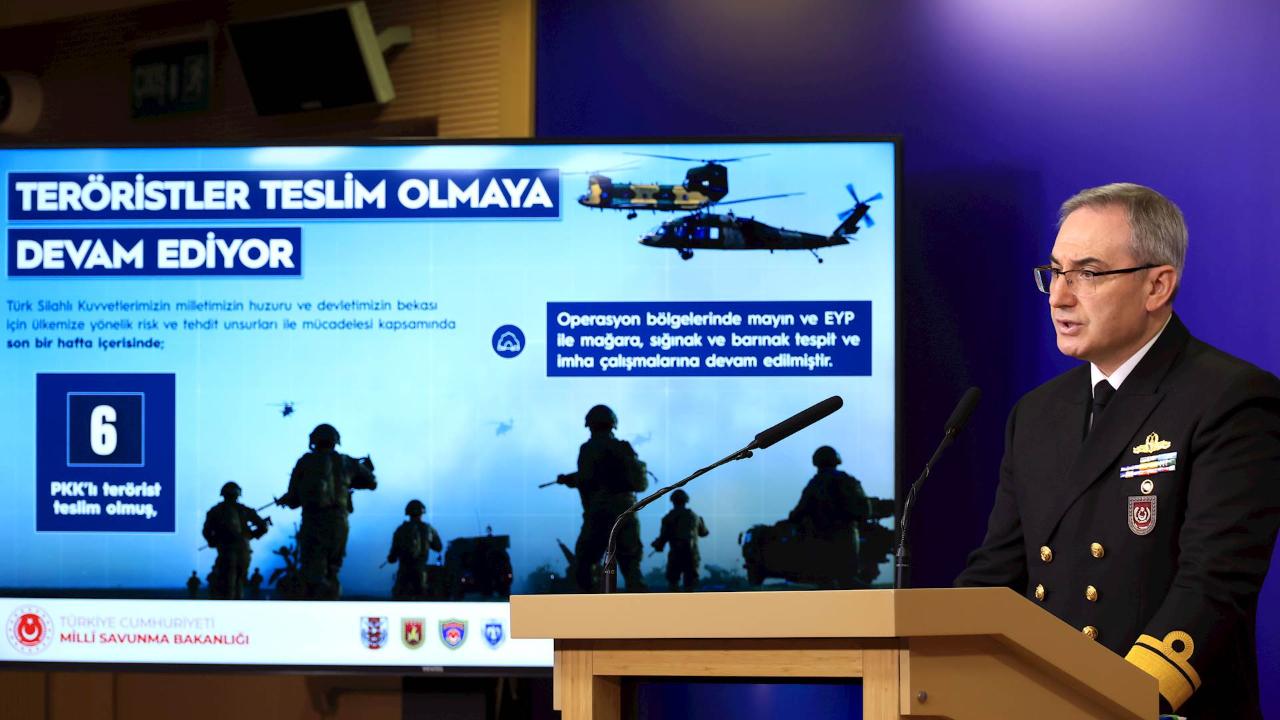 Son Bir Haftada 6 Terörist Teslim Oldu