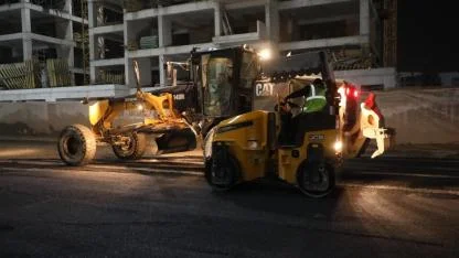 Şükrü Balcı Caddesi Asfaltlandı