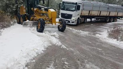 Ulaşımın Aksamaması İçin Sahada Yoğun Çalışma
