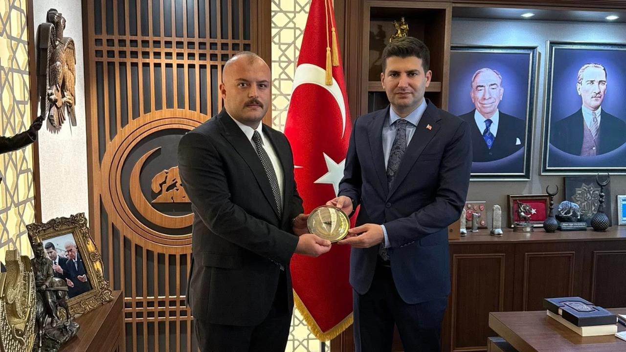 Ülkü Ocakları Hatay’dan Genel Başkan Yıldırım’a Ziyaret