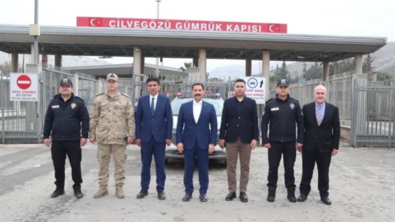 Vali Masatlı, Cilvegözü Kapısı’nda İncelemelerde Bulundu