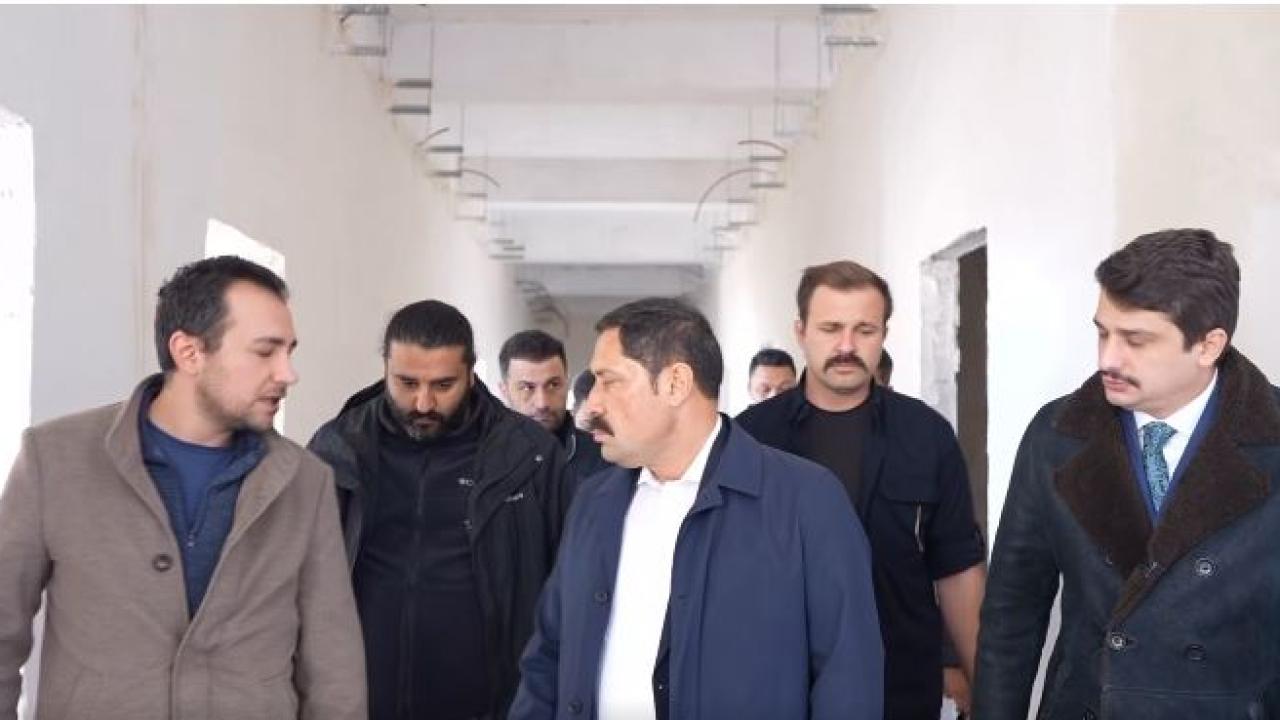 Vali Masatlı’dan Yeni Hizmet Binasına Yakın Takip