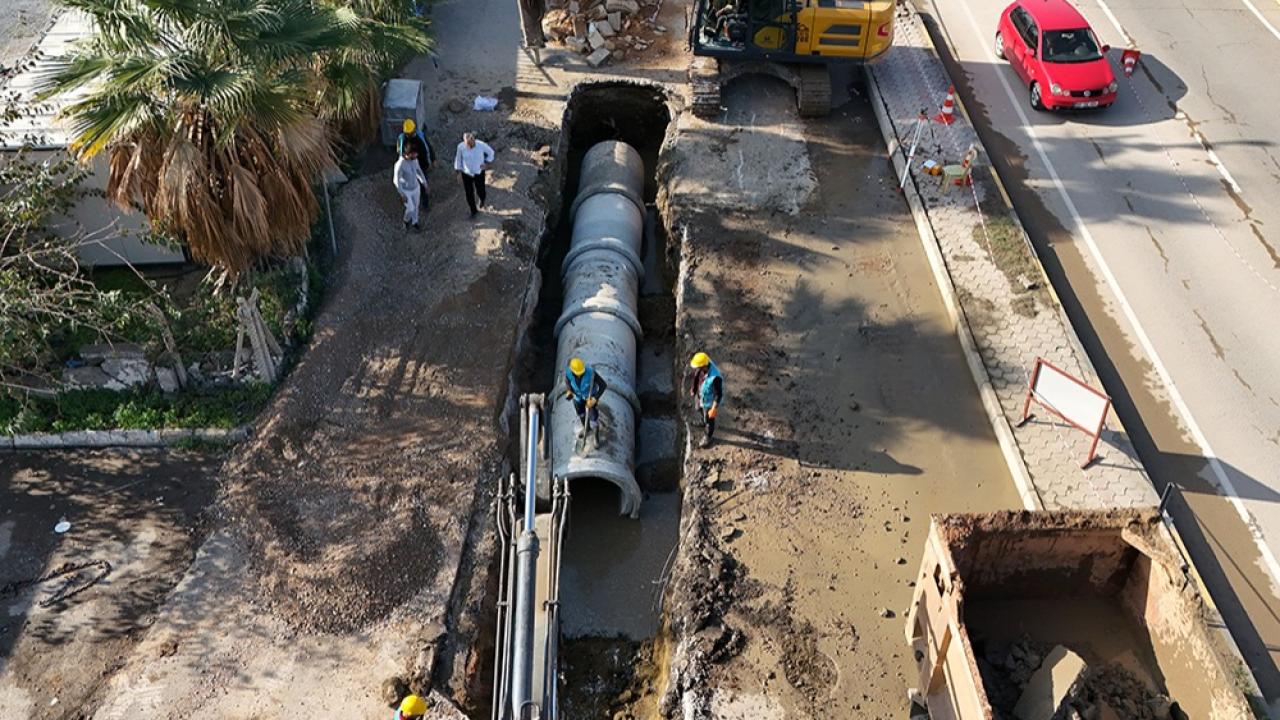 Yağmur Suyu Altyapısı Güçlendiriliyor